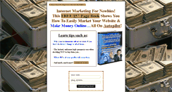 Desktop Screenshot of internetmarketing-rules.com