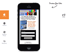 Tablet Screenshot of internetmarketing-rules.com
